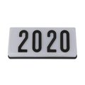 Yosemite Yosemite AL000 11.5 in. Address Light; White Frame with Black Numbers AL000